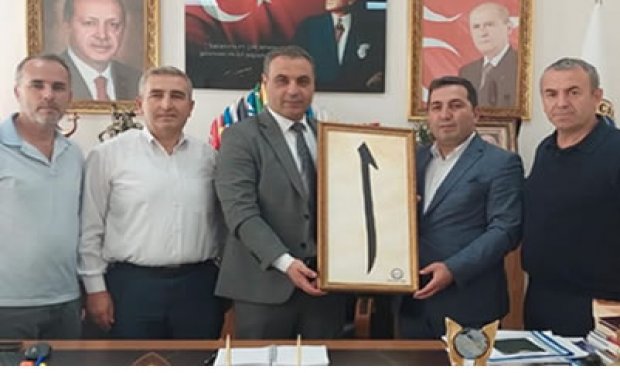 Vadi Federasyounu Akıncılar Belediye Başkanlığı ziyareti